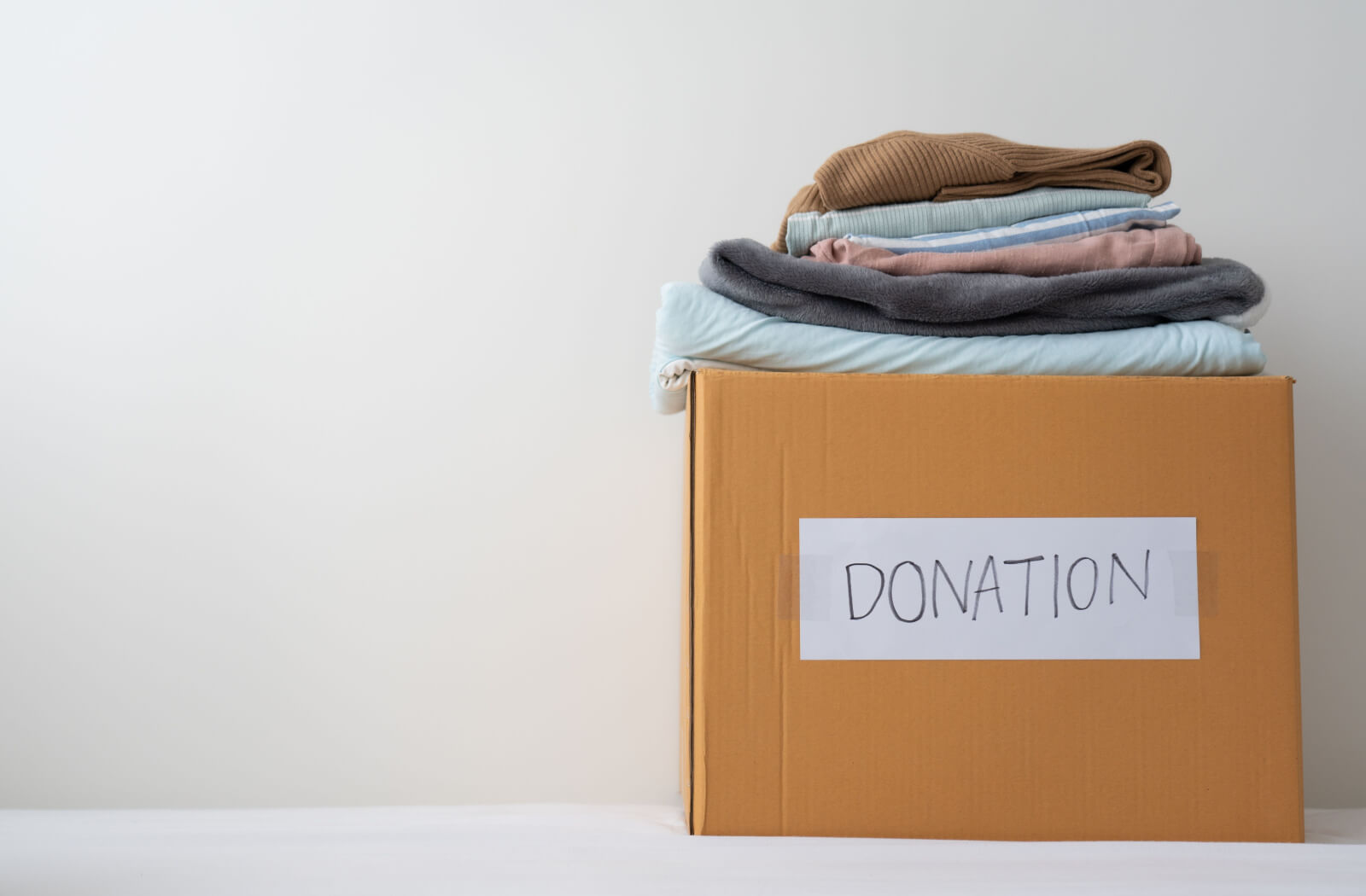 Donate clothing — Clothed by Faith